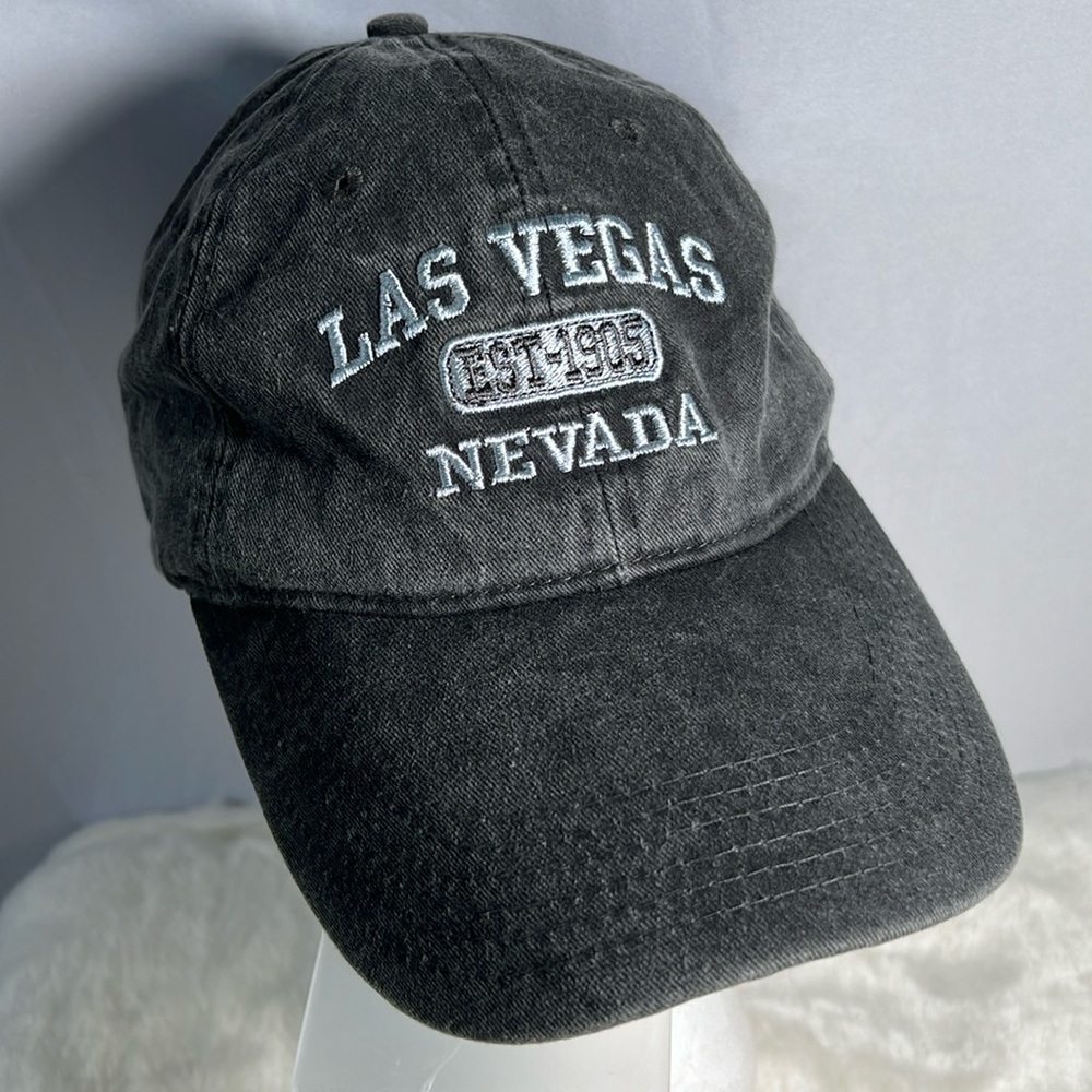 Las Vegas Nevada Outback America Gray Embroidered Baseball Hat Gray